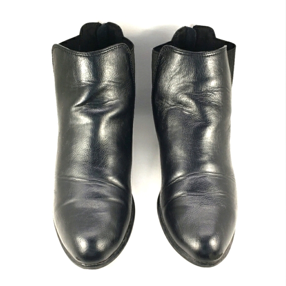 Espirit Triumphant Black Western Style, Almond Toe Bootie. Women's Size 8.5 M - Picture 5 of 11